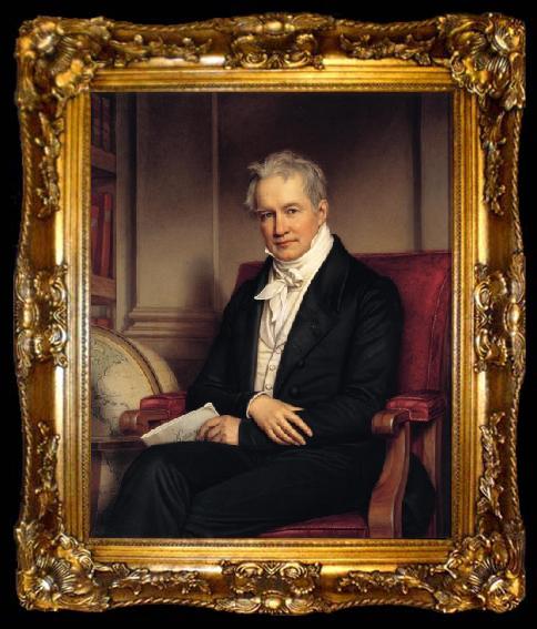 framed  Joseph Stieler Alexander von Humboldt, ta009-2